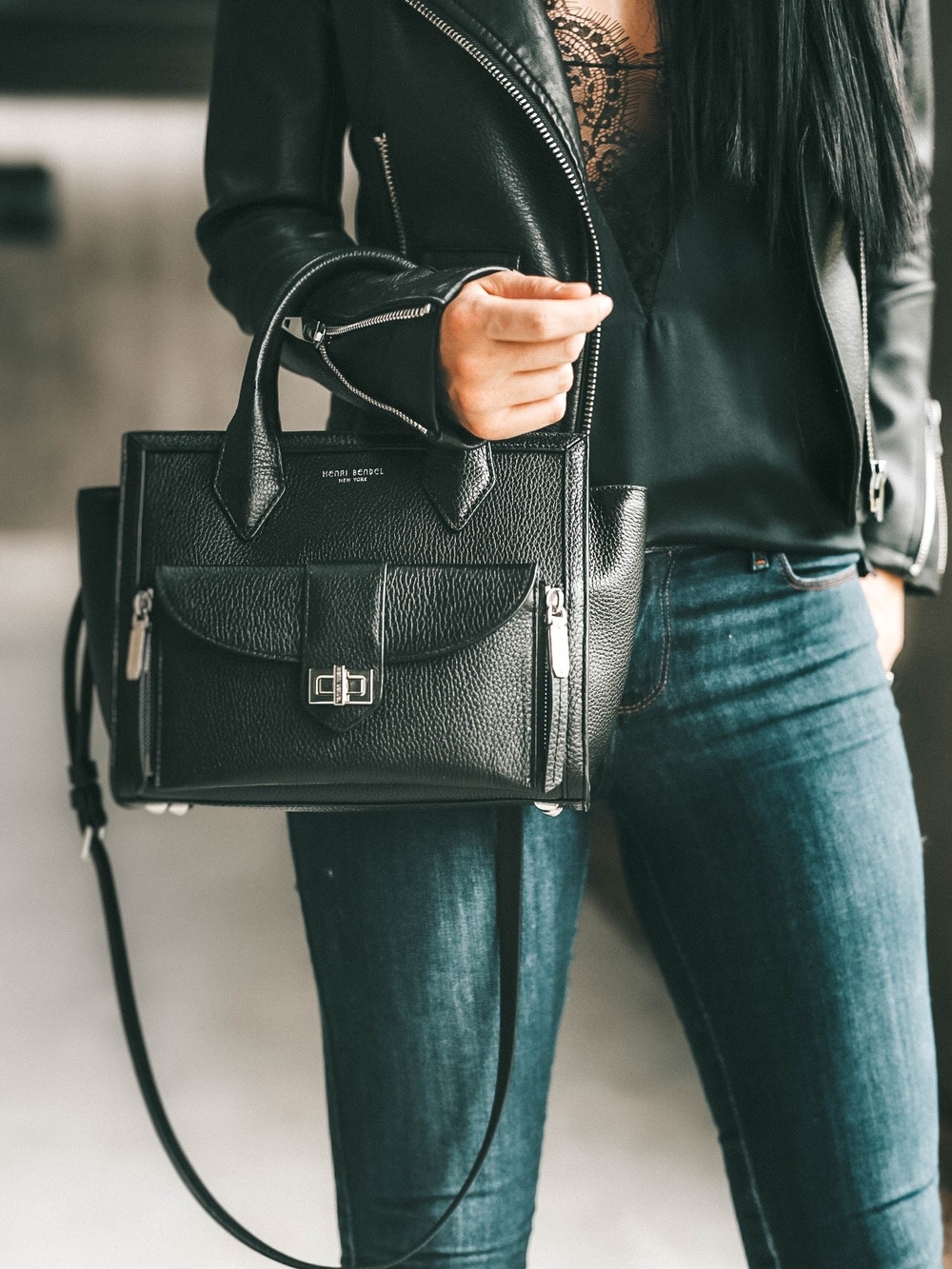 Henri Bendel Convertible Tote